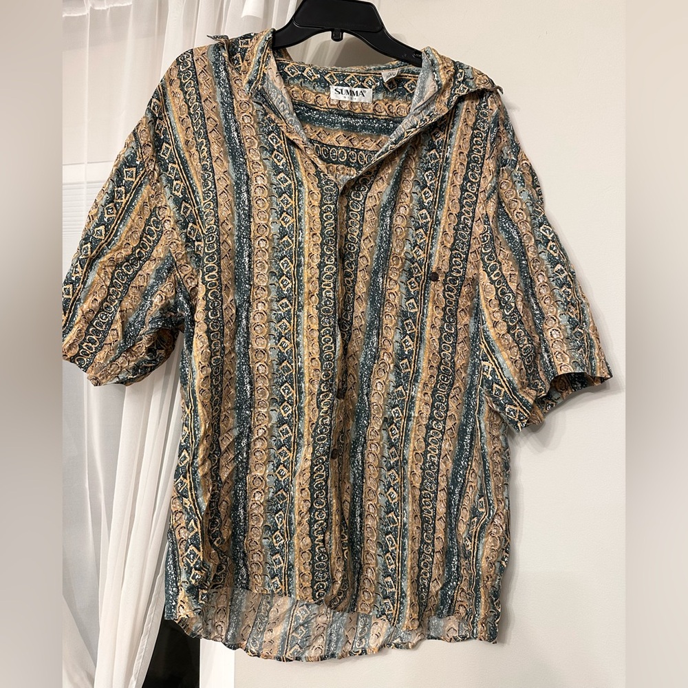 Vintage Short Sleeved Men’s Shirt